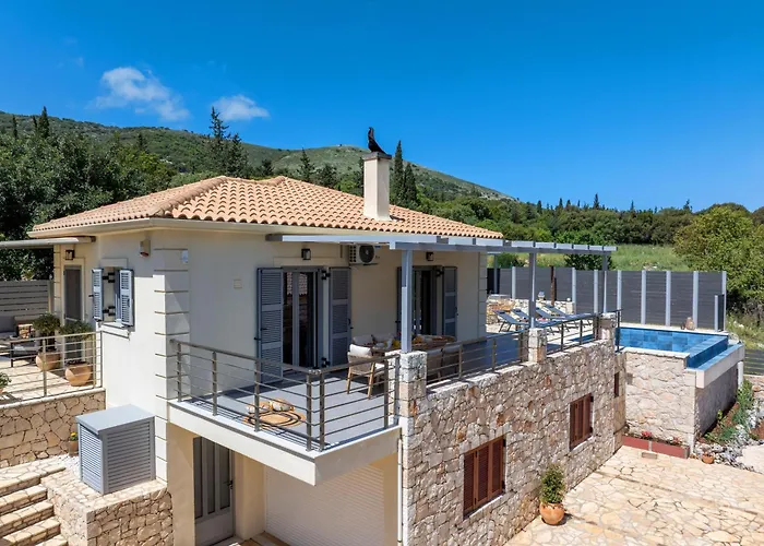 Aggeliki - F&a Golden Stone Villa Loukata (Kefalonia)